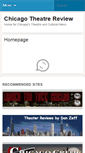 Mobile Screenshot of chicagotheatrereview.com